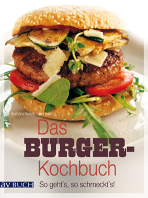 cover image of Das Burger-Kochbuch
